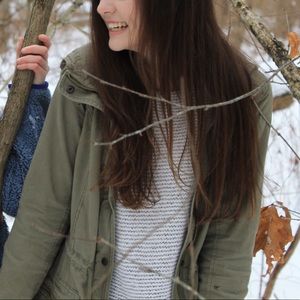 Hollister Anorak Army Jacket